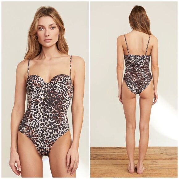 Veronica Beard Bridge Underwire Swimsuit L new - Picture 1 of 9
